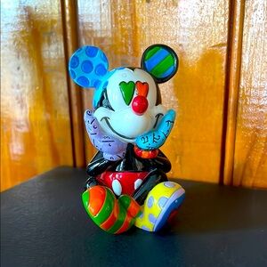 **RARE**Disney Britto Signed Ceramic Figurine